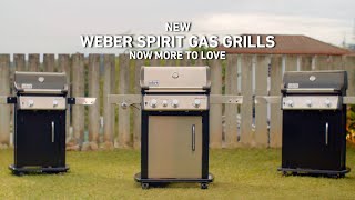 New Weber Spirit Gas Grills Our Bestsellers Now More To Love [upl. by Murial106]