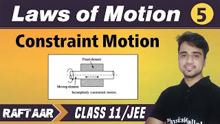 Laws of Motion 05  Constraint Motion  Class 11JEE  RAFTAAR [upl. by Absa13]