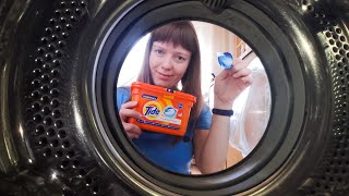 Видеобзор капсул для стирки Tide All in 1 Pods Альпийская свежесть [upl. by Ewan]