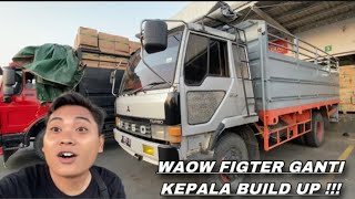 BONGKAR BARENG TRUCK SETIA JAYA FIGTER KEPALA BUILD UP ✅ [upl. by Us585]