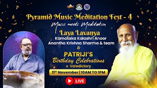 PMMF 4  Day4  Session 2 Musical Meditation amp Birthday Celebration  Nov 11th 10 am to 1 pm IST [upl. by Uria160]