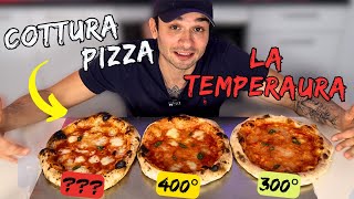 Pizza e Cottura Quanto incide la temperatura del forno  Test cottura a differenti temperature [upl. by Anada]