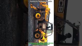 Telescopic handler JCB Hydraulic System Repair [upl. by Aiehtela284]