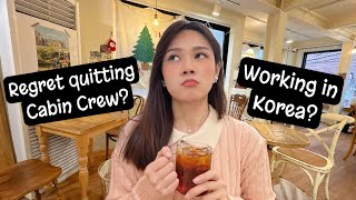 Regret Quitting Cabin Crew Working in Korea Answering QampA feat Yeonnamdong Cafe Hopping ✈️🇰🇷 [upl. by Derrik62]