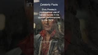 Elvis Presley Karate Moves in Concerts 1970s Celebrity Facts [upl. by Lettig859]