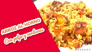 Arroz con pulpo al horno [upl. by Aseeram]