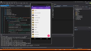 Xamarin Android Tutorial 83 Design Library Pt 5 [upl. by Clint]