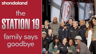 The Station 19 Family Says Goodbye  Part 1  Shondaland [upl. by Ahsinid]