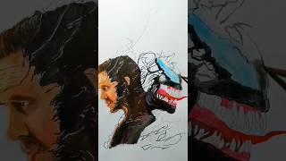 Venom Drawing shorts drawing venom3 art [upl. by Shalna114]