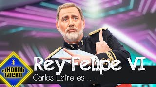 El doble de el rey Felipe VI se atreve con una canción sobre la familia real  El Hormiguero [upl. by Semajwerdna]