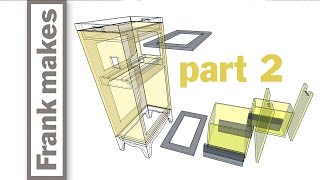 MicrowaveRecycling BinShredderMail Tray Cabinet  Part 2 of 3 [upl. by Buchanan221]