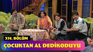 Çocuktan Al Dedikoduyu  374 Bölüm Güldür Güldür Show [upl. by Odraode566]