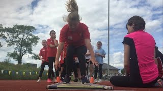 Derbyshire School Games Event 2016 is on its marks [upl. by Eemiaj730]