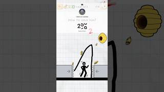 Draw 2 save rescue gameplay 🐝 gaming draw2save shorts viral [upl. by Dulcea]