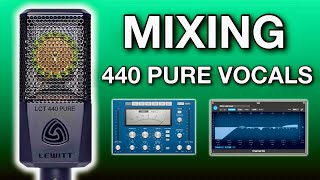 How To MIX ANY VOCAL Recorded On A LEWITT LCT 440 PURE Microphone [upl. by Garrick]