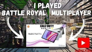 COD MOBILE ON REDMI PAD PRO codmobile alcatraz gaming [upl. by Biron714]