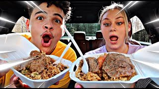 MUKBANG and HILARIOUS QampA wTatyandDavon MUST WATCH [upl. by Hedley137]