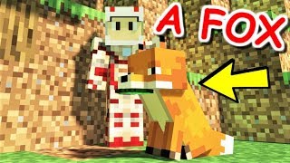 PghLFilms Minecraft EP1 I FOUND A CUTE FOX [upl. by Htiaf]