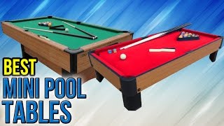 7 Best Mini Pool Tables 2017 [upl. by Fleda311]