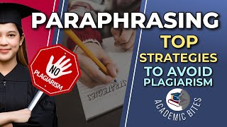 Use These TESTED STRATEGIES to Paraphrase and Avoid Plagiarism [upl. by Reidid746]