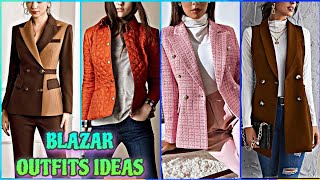 Blazer Outfit Ideas  From Work to Weekend [upl. by Hubing]