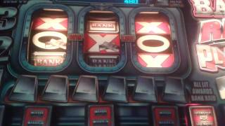 BANK RAID PLATINUM fruit machine£10 challengeSHOUT OUT to BARCREST ARCADES [upl. by Call]