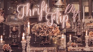 THRIFT FLIP DIY  Magical French Victorian Rococo Diys For Your Home [upl. by Annoj]