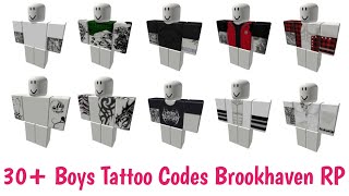 30 Best Boys Tattoo Codes For Brookhaven RP 2024  Brookhaven RP Boys Tattoo Codes [upl. by Mendelson114]