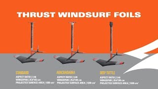 2019 Naish Thrust Windsurf  Allaround Freeride Foil [upl. by Ronica567]