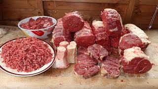 How To Butcher A Cow A Top Of Beef Beef Butchery SRP [upl. by Livy]