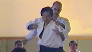 Aikido  Tamura Nobuyoshi shihan  1990  Dijon [upl. by Duwalt]