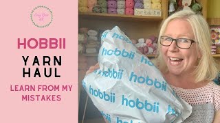 Hobbii Yarn Haul  Dont Make this Mistake [upl. by Nytsyrk]