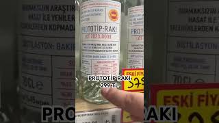 Kıbrıs alkol fiyatları prototip rakı kıbrıs short alkol youtube shorts shortsvideo [upl. by Kirred]