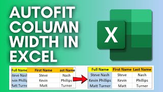 How to Autofit Column Width in Excel  Excel Column Autofit Width [upl. by Sterne318]