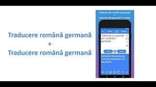 Traducere Romana Germana  Traducere Germana Romana [upl. by Arykat]