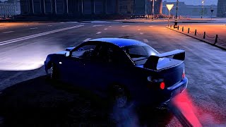 SUBARU IMPREZA DRIFTING AT NIGHT IN THE CITY [upl. by Toffic748]