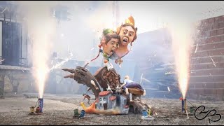 Fallas 2019  CremÃ Mayor [upl. by Methuselah]