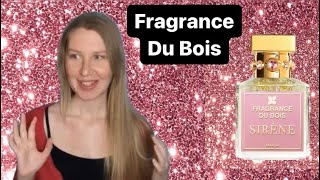 NEW FRAGRANCE DU BOIS ‘SIRENE’ Review [upl. by Atekihs971]