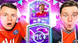 ON OUVRE NOS PACKS JETONS FUT BIRTHDAY 86 x7 amp ON TEST FIRMINO 92 EN FUT CHAMPIONS FIFA 22 0€ 120 [upl. by Arrol]