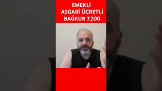 EMEKLİ  ASGARİ ÜCRET VE BAĞKUR 7200 BEKLEYENLER bağkur gündem avrupa sondakika karadeniz [upl. by Ilsa]