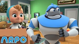 Moving House  ARPO The Robot  Funny Kids Cartoons  Kids TV Full Episodes [upl. by Ashling924]