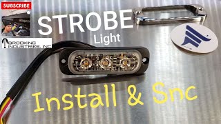 LED Strobe Light Install amp Sync ST3ST6 [upl. by Lodi]