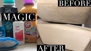 MAGIC COUCH CLEANERHOW TO MAKE YOUR OLD COUCH LOOK NEW [upl. by Dorinda]