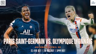 PSG vs Lyon  UEFA Women’s Champions League Semifinal Second Leg Full Match [upl. by Nemzzaj]