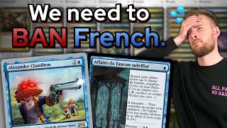 quotUnfinity but Im Frenchquot Cant Be Your Deck Theme  Commander Deck Roasting [upl. by Adamec]