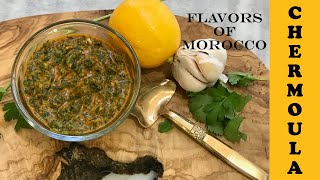 CHERMOULA SALSA FLAVORS OF MOROCCO [upl. by Yrovi183]