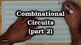 Combinational Circuits part 2 Decoder MUX and DEMUX [upl. by Cressi481]