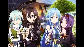 AMV Sword Art Online  Overfly English Version [upl. by Nace]