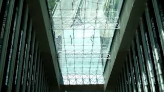 Dusit Thani Luxury Hotel In Abu Dhabi UAE Elevator Ride 102313 [upl. by Airotkiv403]