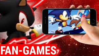 6 MELHORES FANGAMES DE SONIC ANDROIDPC FT klodkkj [upl. by Acissaj508]